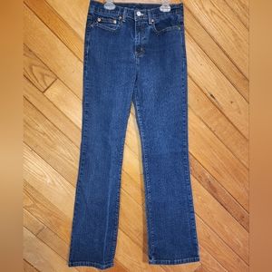 Ralph Lauren Polo Jeans Company size 8  stretch Saturday boot cut jeans